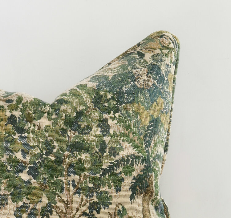 Sanderson Stumpery Tapestry Fern Cushion