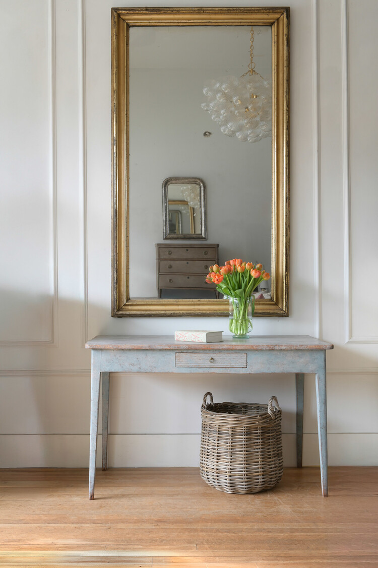 Round Rattan Decor Basket