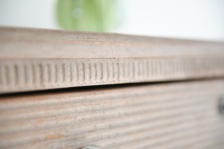 Warm grey Antique Gustavian Chest of Drawers (SOLD)