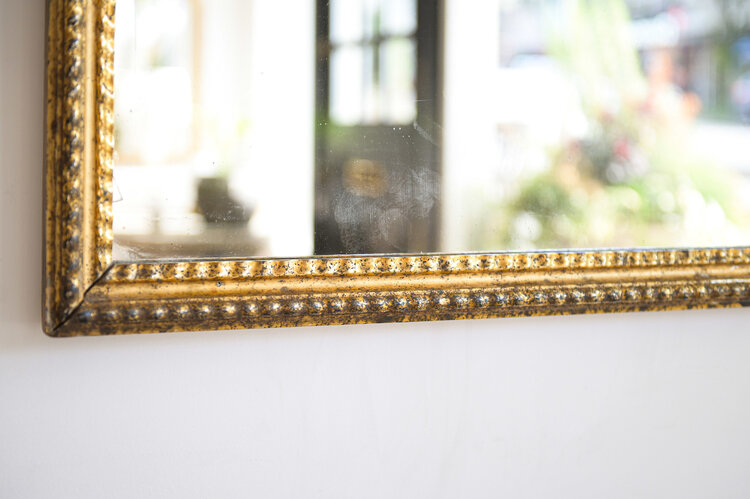 Antique Louis XVI Mirror 35" x 27"