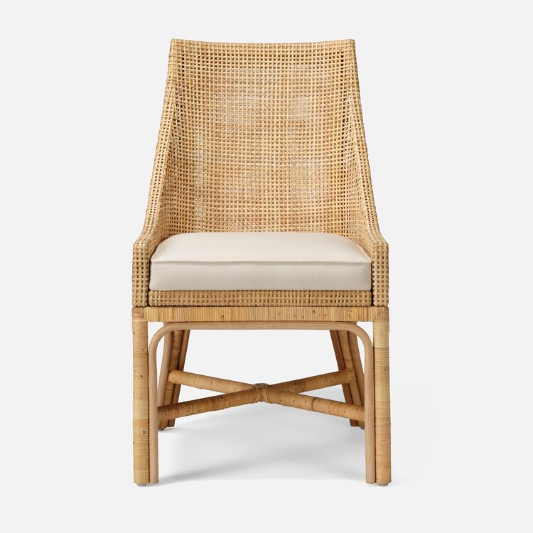 Isla Rattan Dining Chair w cushion