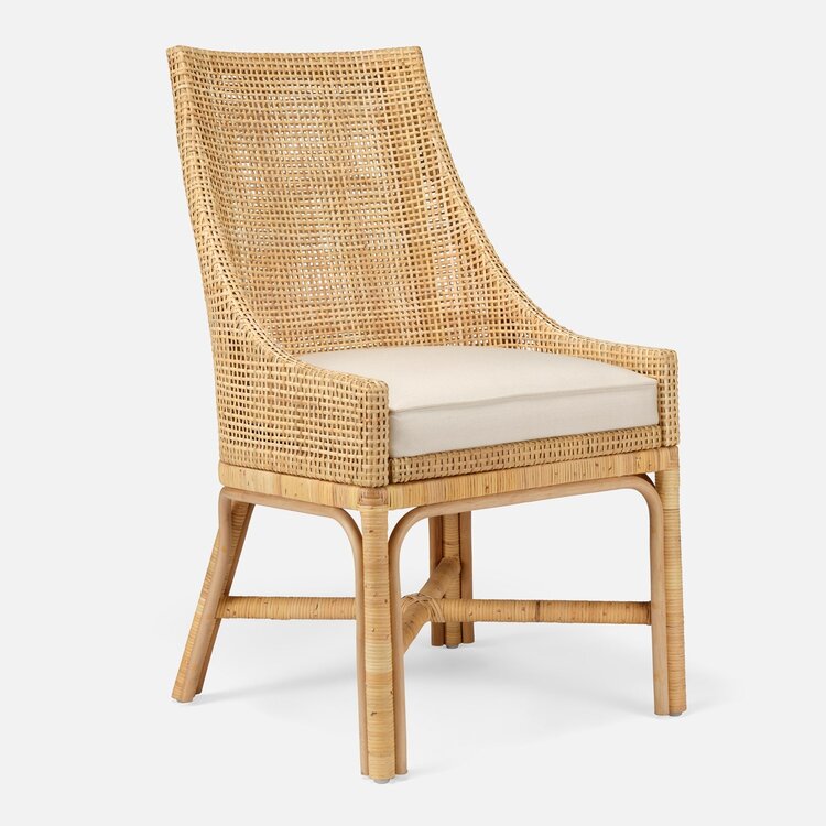 Isla Rattan Dining Chair w cushion