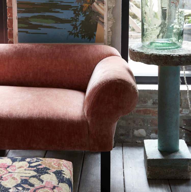 John Derian Teddy Sofa Bench by John Derian
