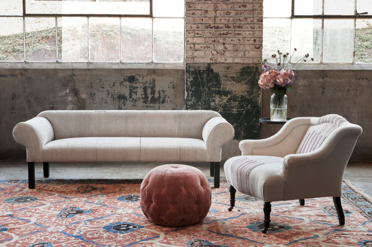 John Derian Teddy Sofa Bench by John Derian
