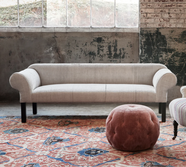 John Derian Teddy Sofa Bench by John Derian