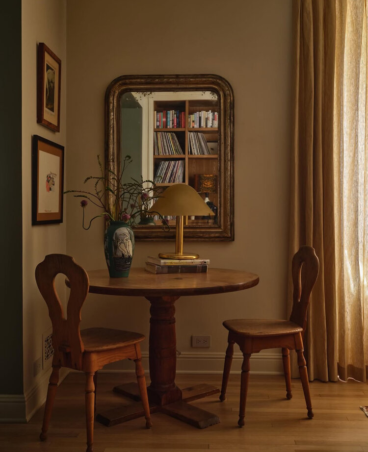 Antique Louis Philippe Mirror 52" x 26"