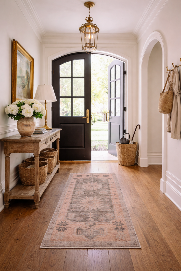 Vintage Wool Runner Rug 2'8" x 6'1"