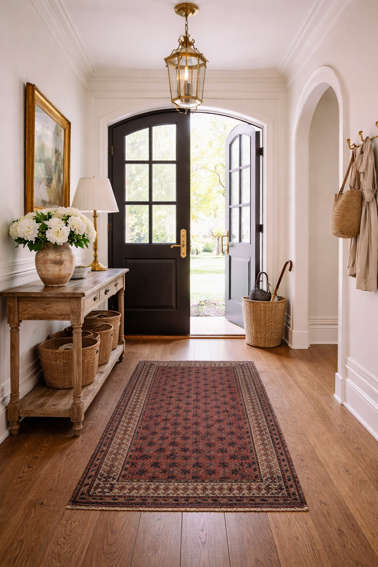 Antique Persian Beluch Wool Rug