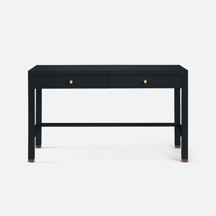 Jarin Desk - Faux Belgian Linen