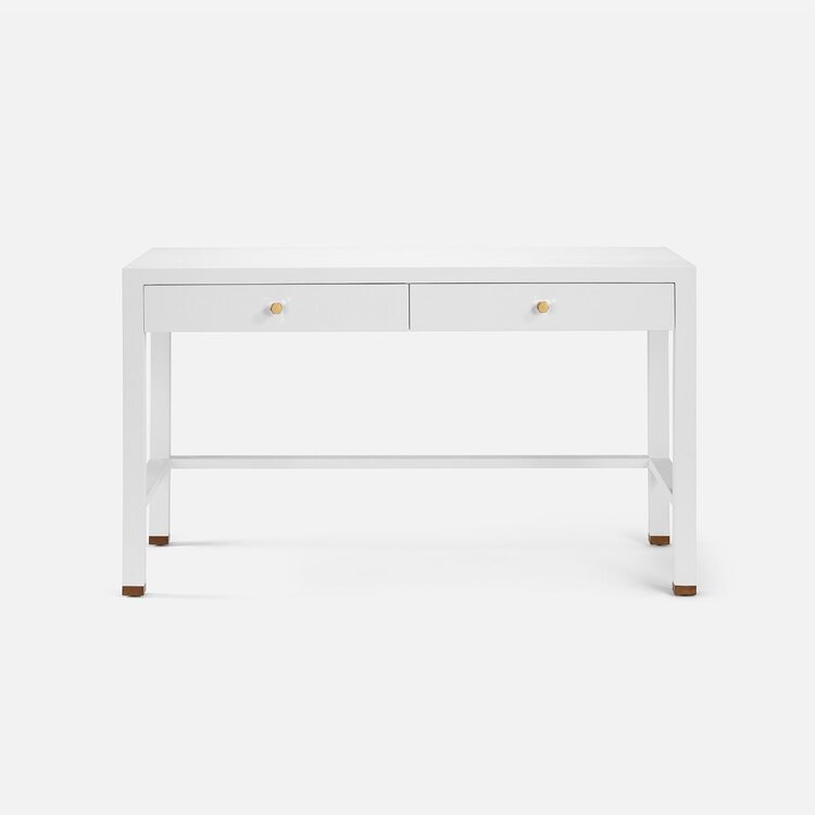 Jarin Desk - Faux Belgian Linen