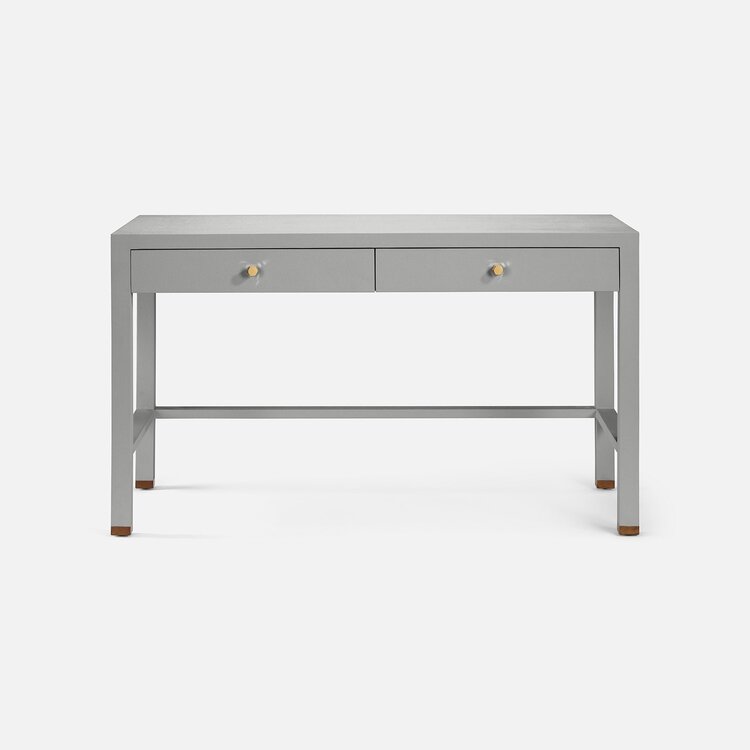 Jarin Desk - Faux Belgian Linen