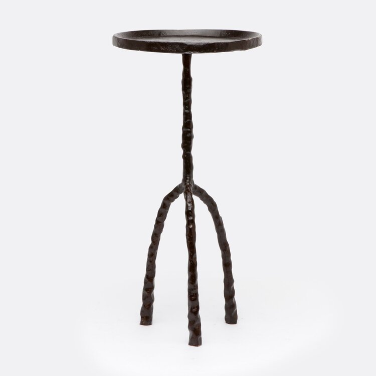 Hester side table in iron