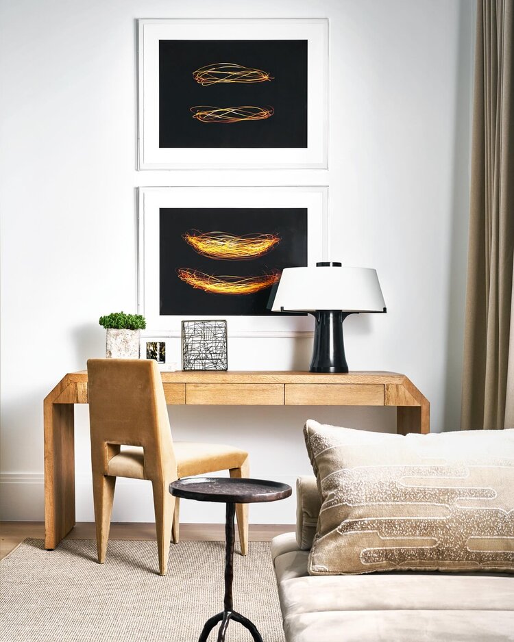 Hester side table in iron