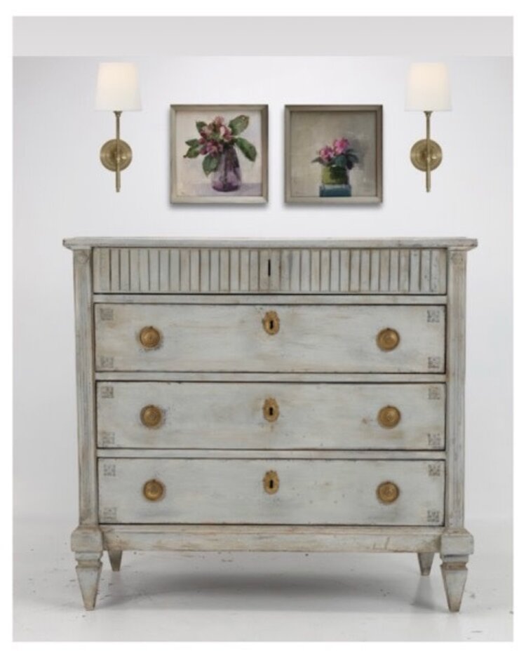 Shirley Claire Williams Winter Rose Oil Painting