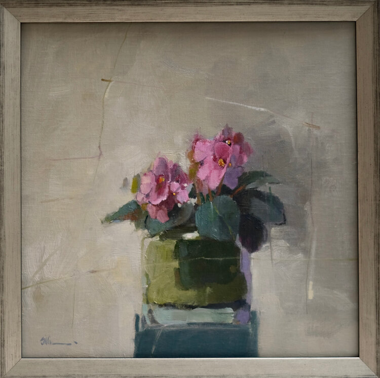 Shirley Claire Williams Glasshouse Oil Painting