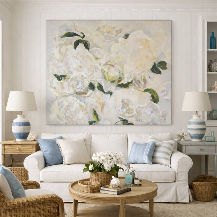 ‘Lush Blooms’ Original Painting
