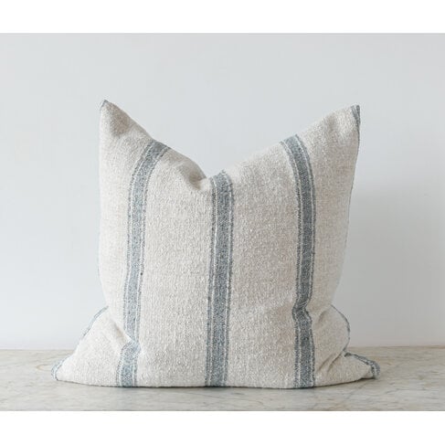 Dalton Pillow Natural & Light Blue Stripe(coming soon)
