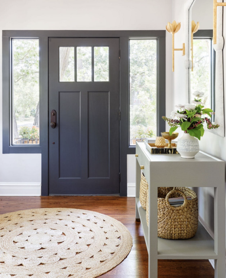Jarin Console Table - Faux Belgian Linen