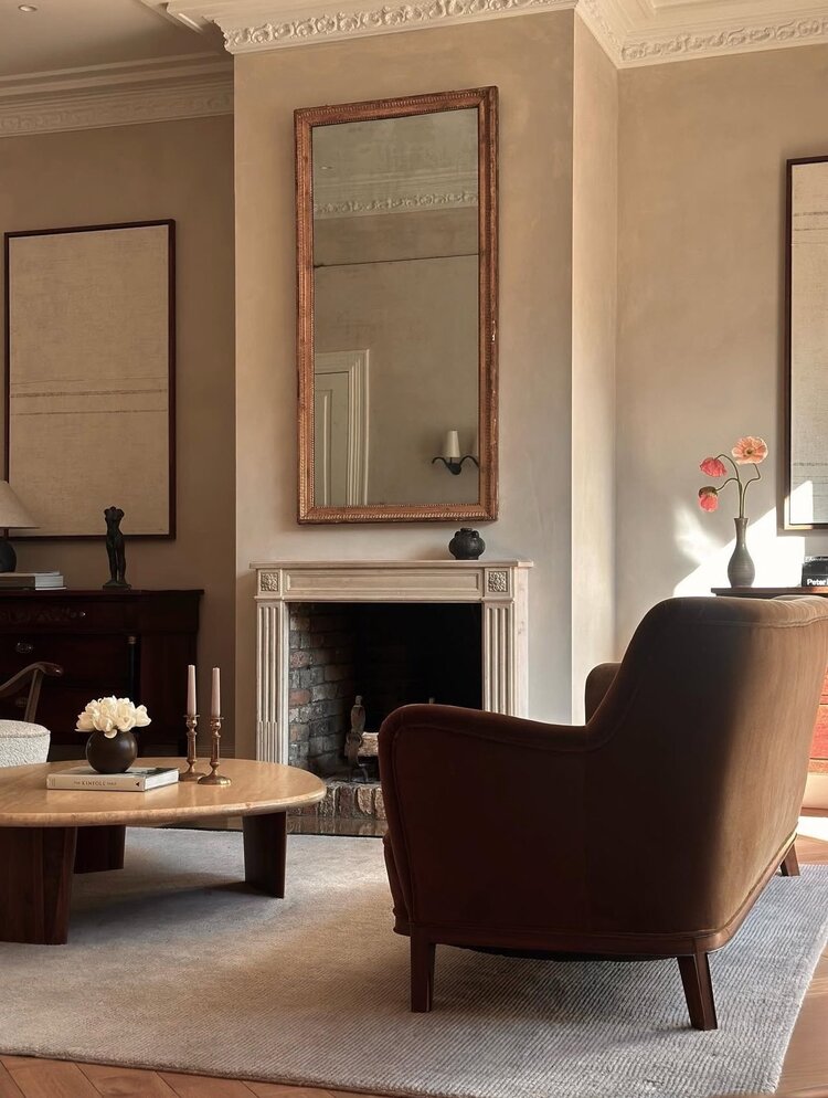 French Antique Rectangular Mirror 67" x 39"