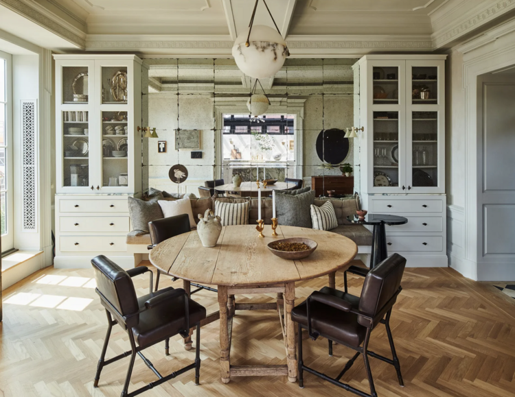 Antique Farmhouse Cricket Table