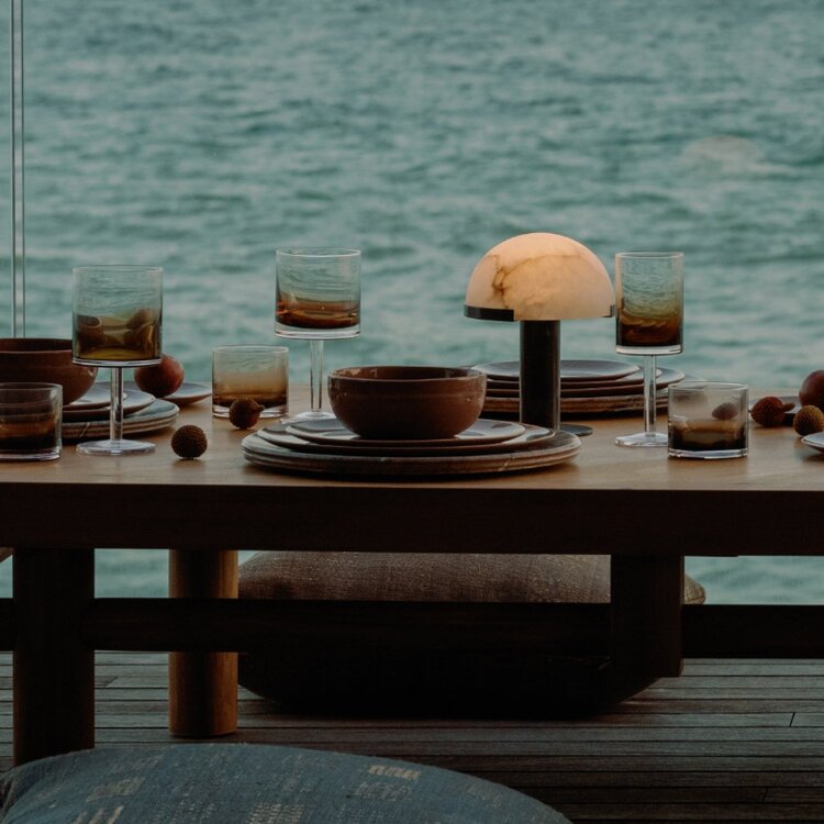 Melange Rechargeable Lamp by Kelly Wearstler for Visual Comfort