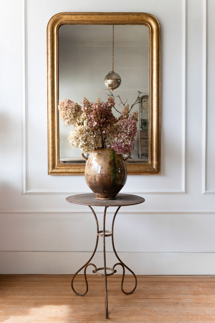 18th Century French Yellow Glazed Biot Pot