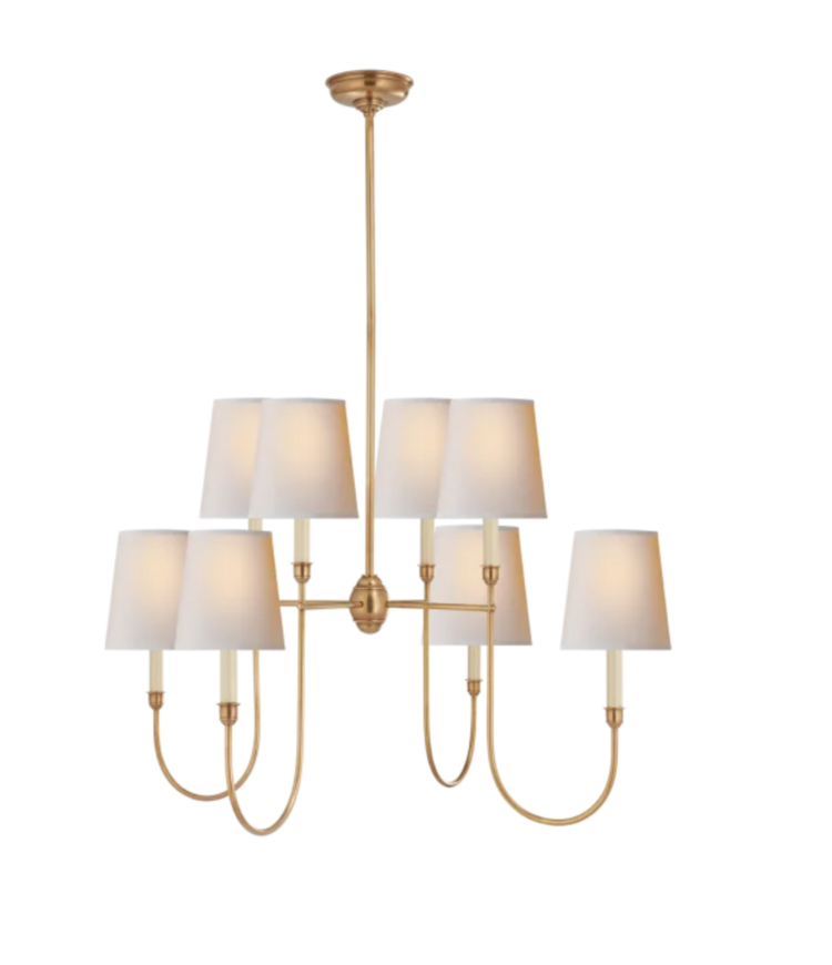 Vendome Large Chandelier by Visual Comfort