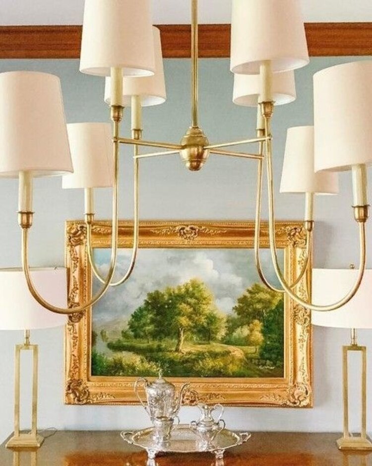 Vendome Large Chandelier by Visual Comfort