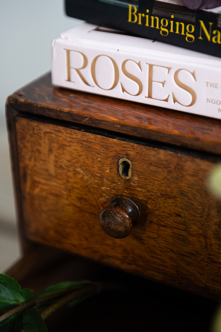 Antique Wooden Mini Drawers