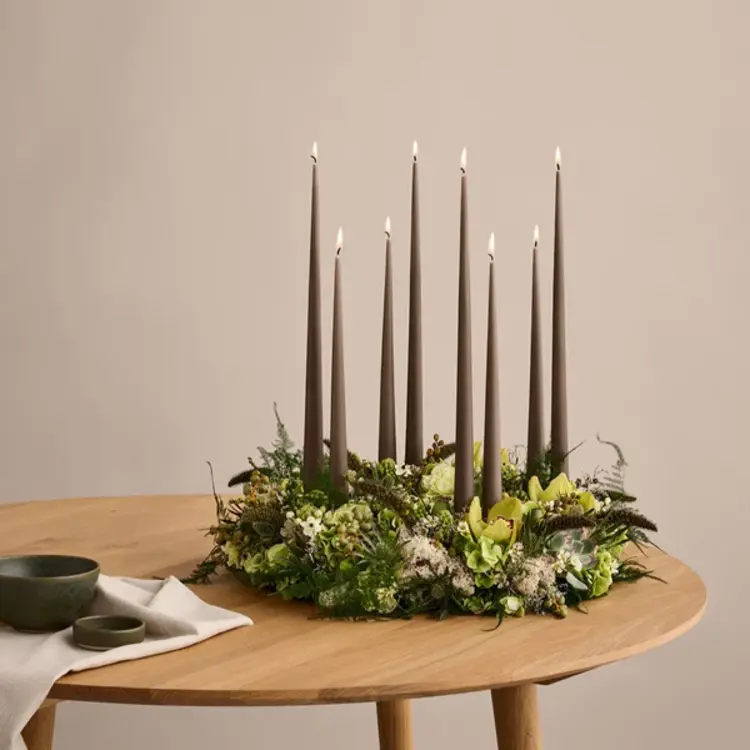 E&E Taper Candles, Set of 2