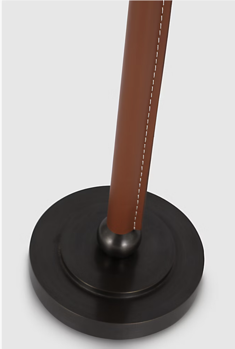 Bryant Leather Wrapped Table Lamp