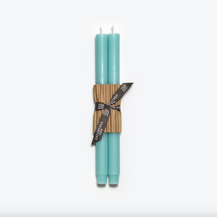 Pair of Rope Taper Candles