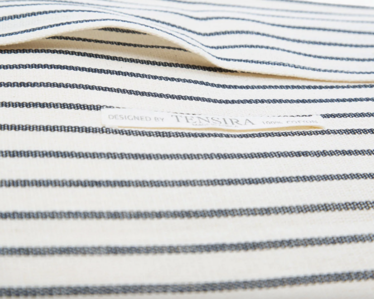 Black & White Stripe Cushion