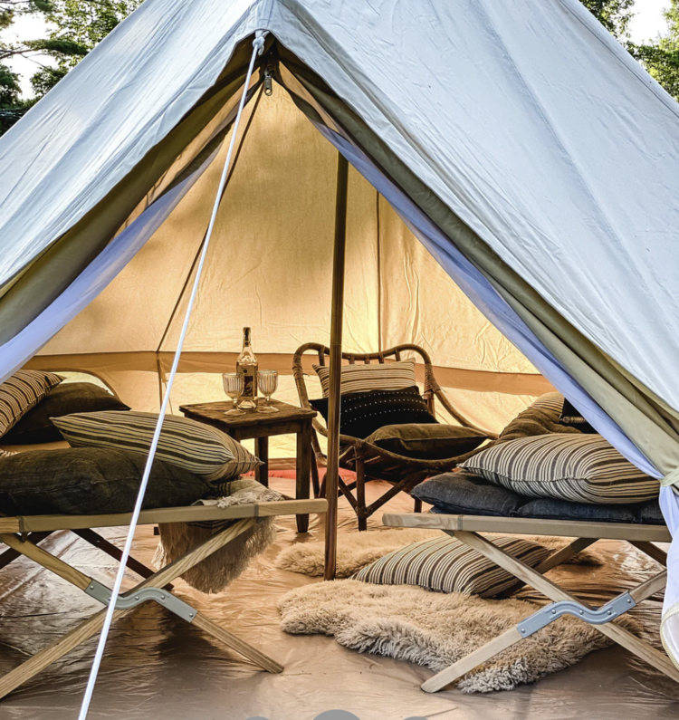 Ticking Stripe Cushion