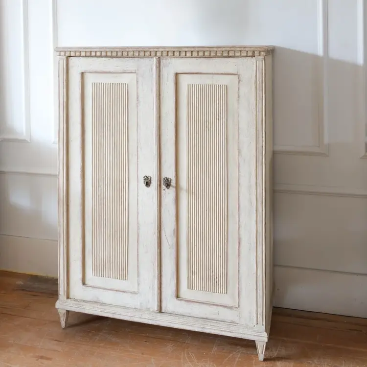 Antique Swedish Cabinet or Wardrobe