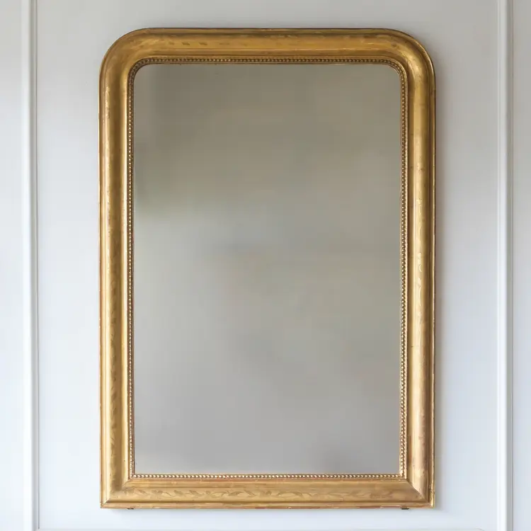 Antique Louis Philippe Mirror 52" x 26"