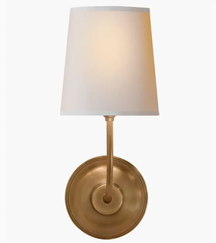 Vendome Single Sconce by Thomas O'Brien for Visual Comfort
