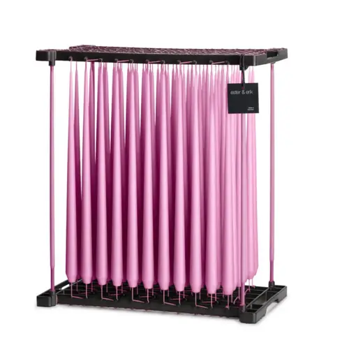 E&E Taper Candles in Lilac