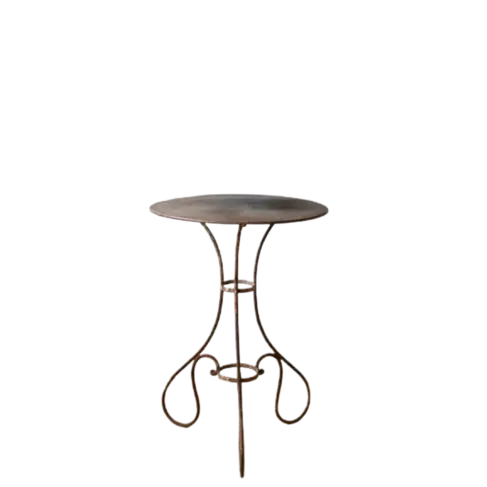 Antique Metal Bistro Table