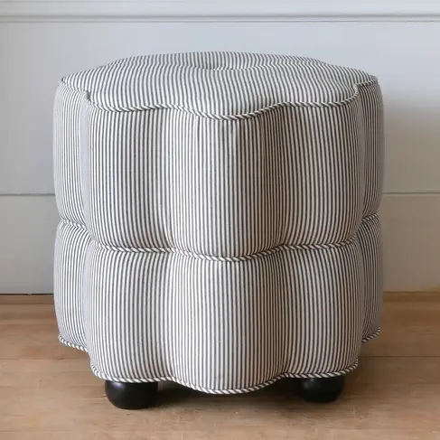 Ella Stool in Oswin stripe