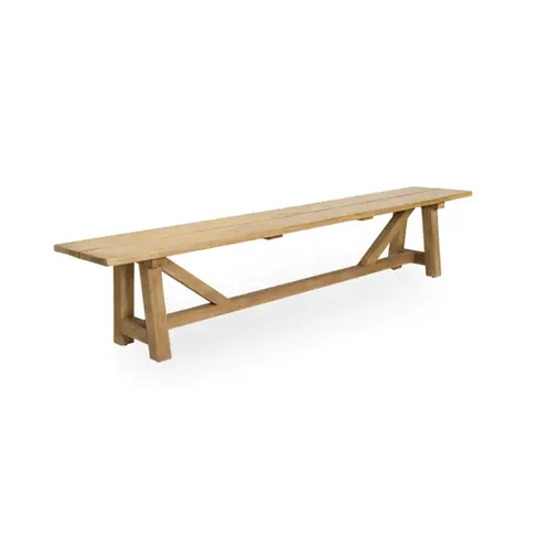 George Outdoor Teak Bench