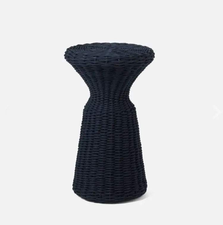 Viv Outdoor Drinks Table - faux wicker