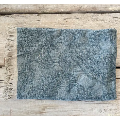 Savery Throw in Blue