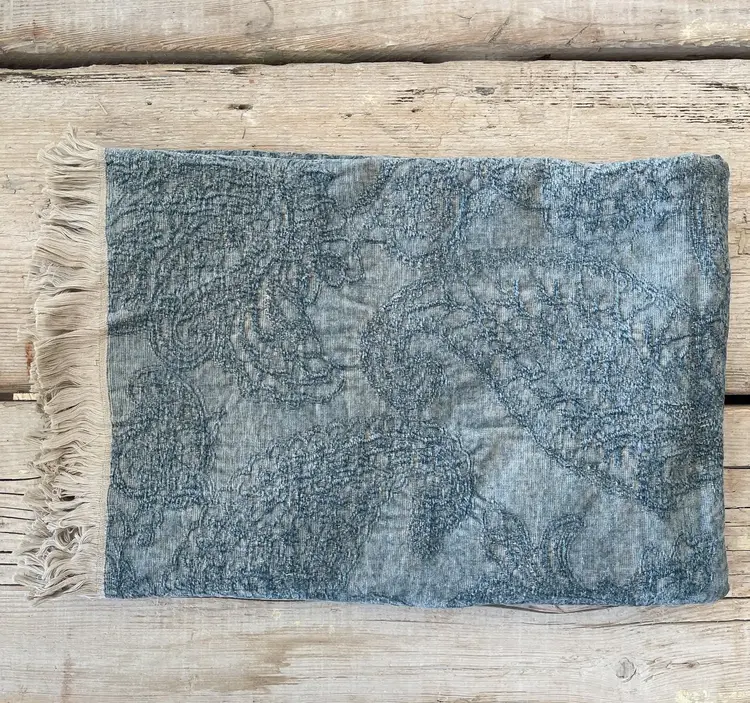 Savery Throw in Light Blue