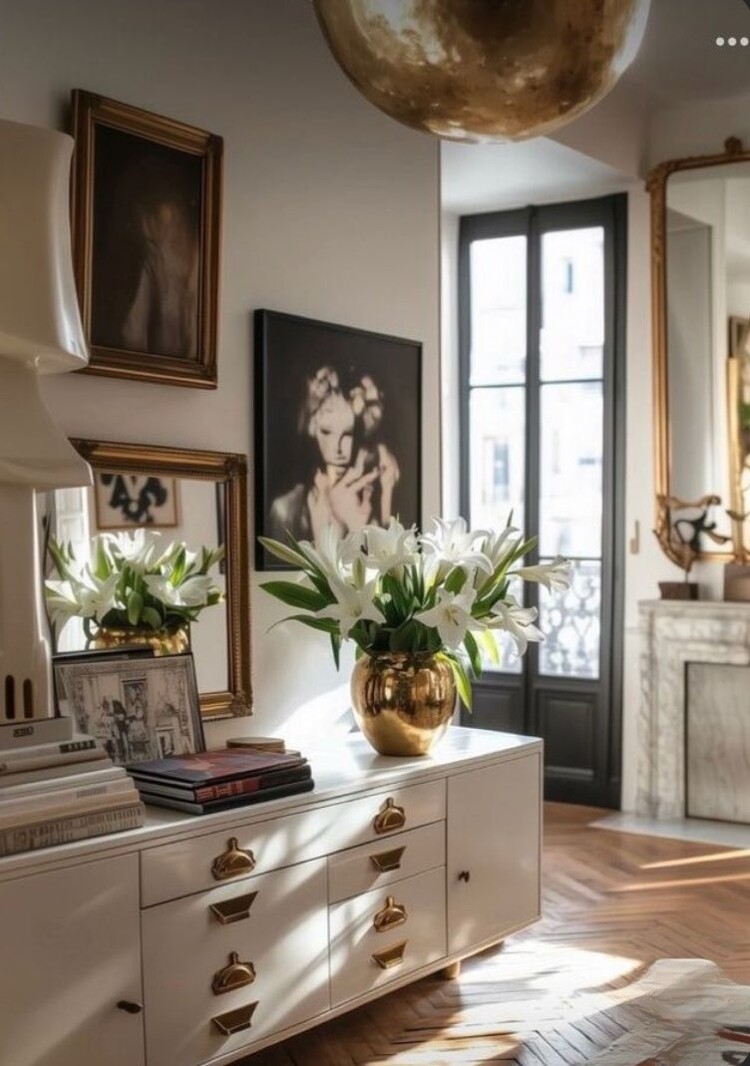 Antique Argente Mirror VIII