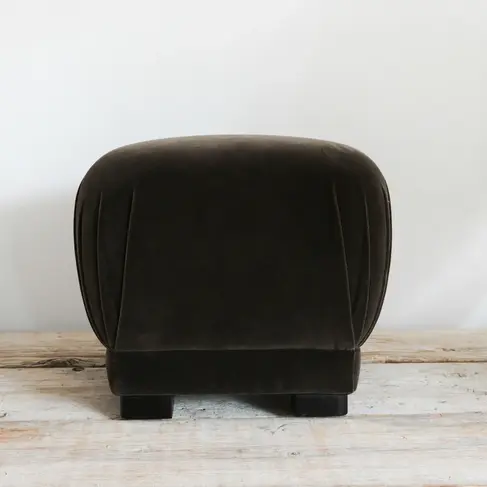 Gild Mushroom Footstool in Velvet