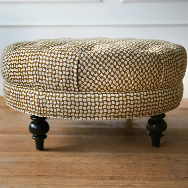 Gild & Co. Melanie Tufted Round Ottoman