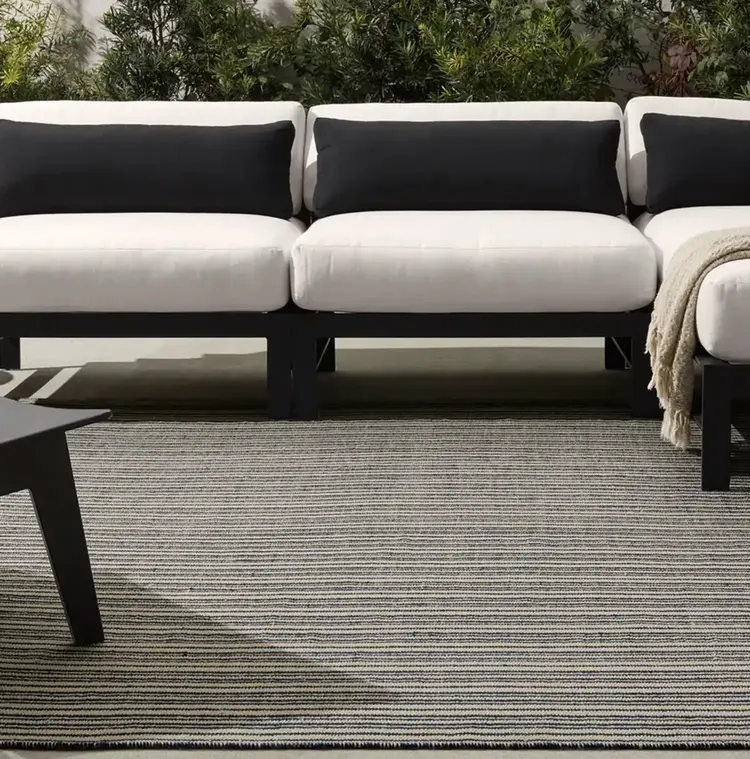 Bowen Outdoor/Indoor Rug in Ink 03 (2x3 in-stock)
