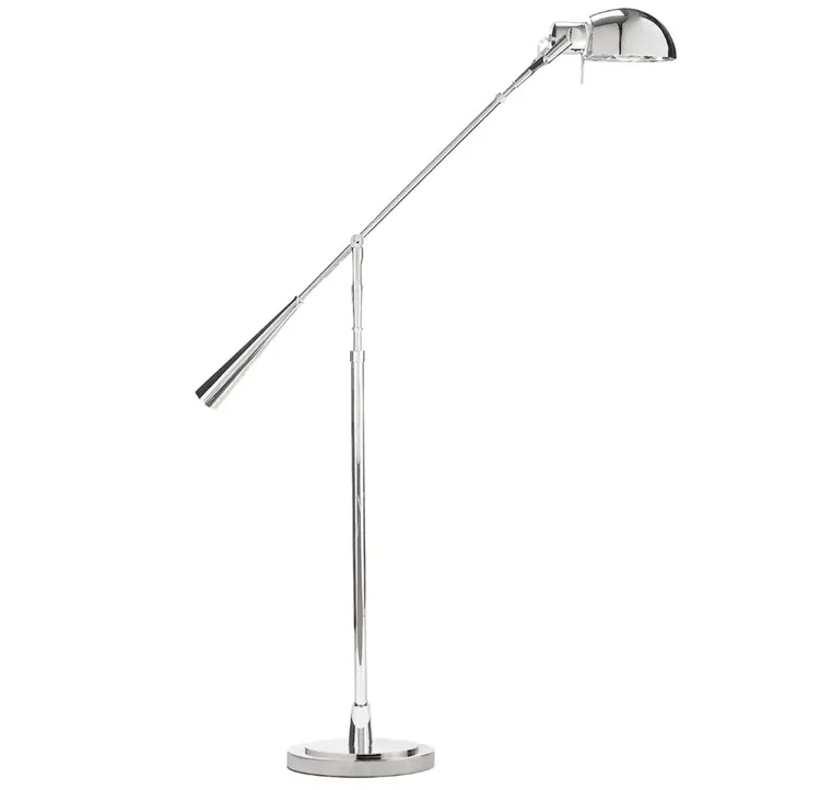 Equilibrium Floor Lamp by Ralph Lauren in nickel