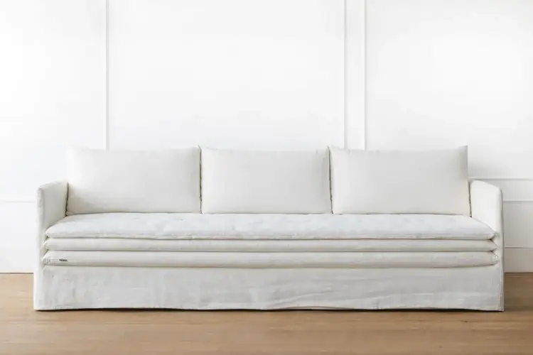 Bérengère Leroy Endless Nights 90" Long Sofa